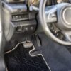 Dywaniki samochodowe NOMAD przednie ze skórzaną czarną lamówką dopasowane do BMW Seria 5 E60 2003-2010