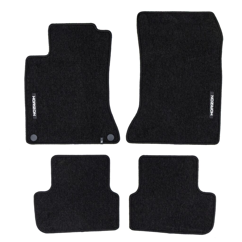 Dywaniki samochodowe welurowe Horizon do Mercedes-Benz A-Class W176 2012-2018