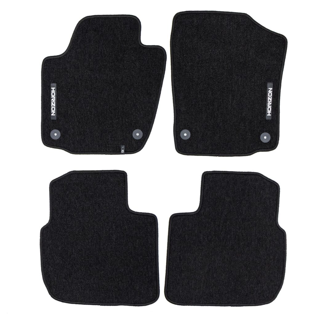 Dywaniki samochodowe welurowe Horizon do SEAT Toledo IV 2012-2019