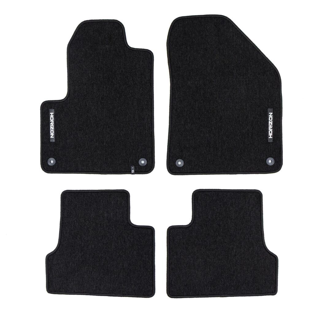 Dywaniki samochodowe welurowe Horizon do Jeep Cherokee V 2013-2023