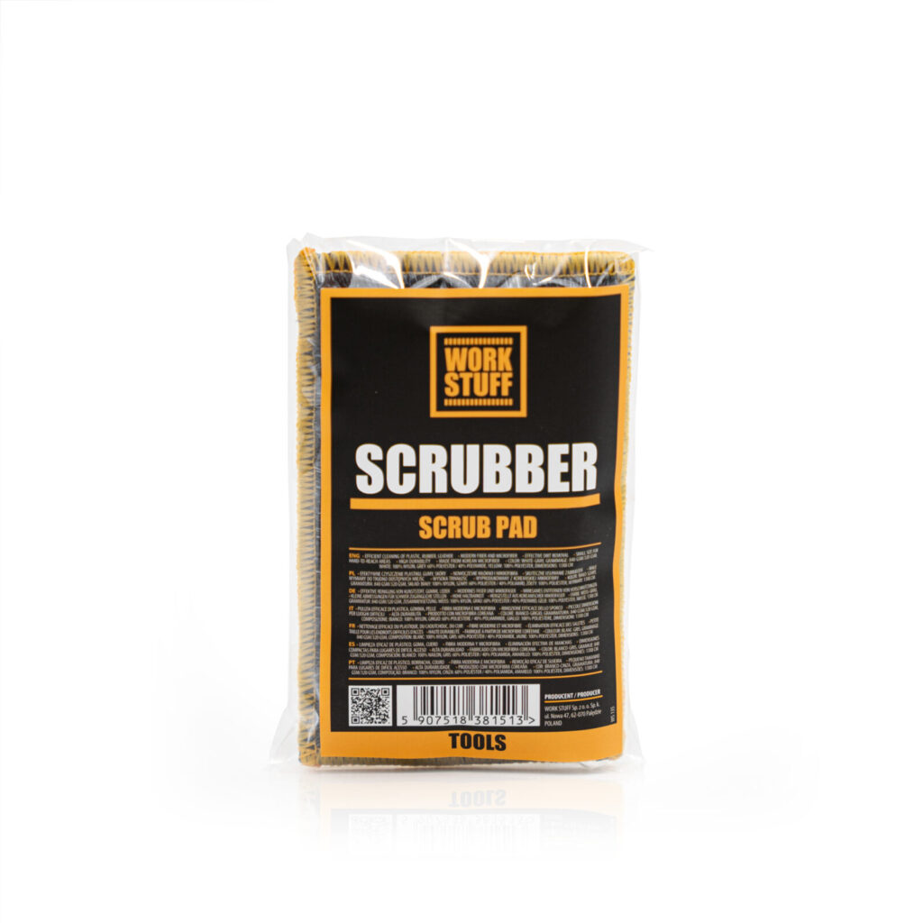 Dwustronny pad do czyszczenia wnętrza Scrubber Pad WORK STUFF
